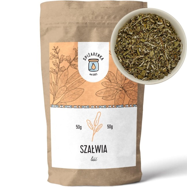 Przejdź do produktu SZAŁWIA liść 50g