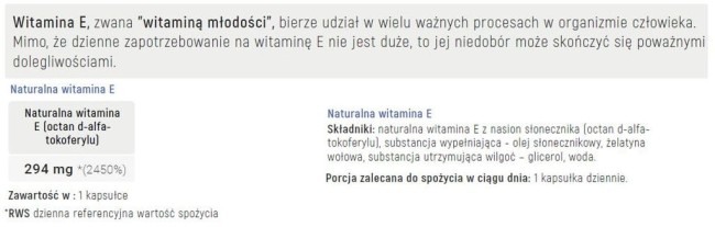 Przejdź do produktu Witamina E Aliness