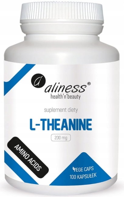 Przejdź do produktu L-THEANINE 200mg Aliness