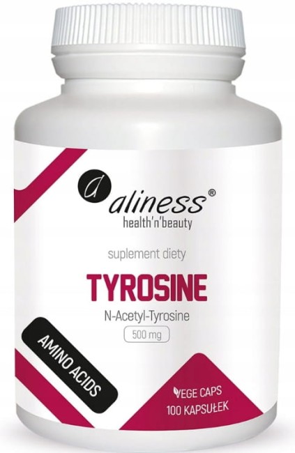 Przejdź do produktu Tyrosine 500 mg Aliness