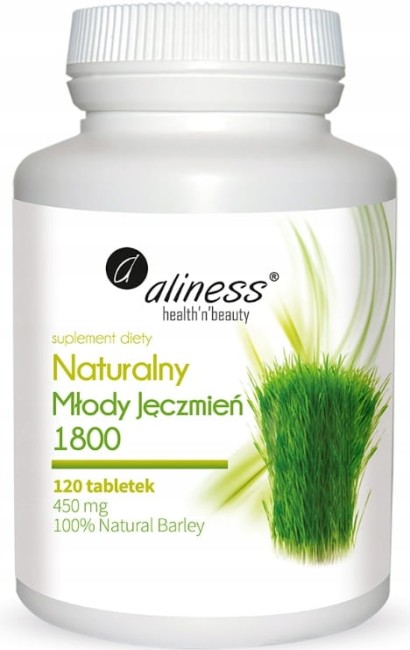 Przejdź do produktu Nat. Młody Jęczmień 1800mg Aliness