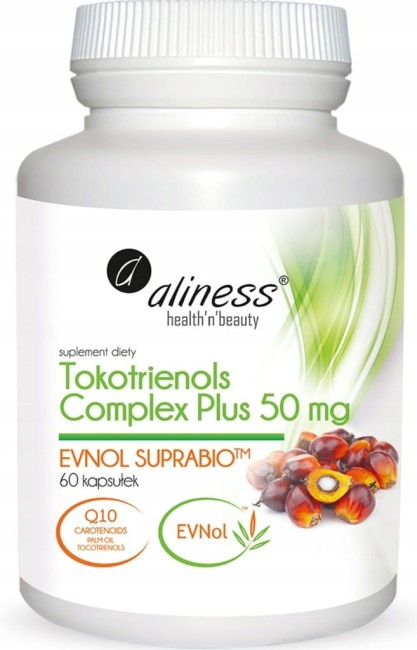 Przejdź do produktu Tokotrienols 50mg Aliness
