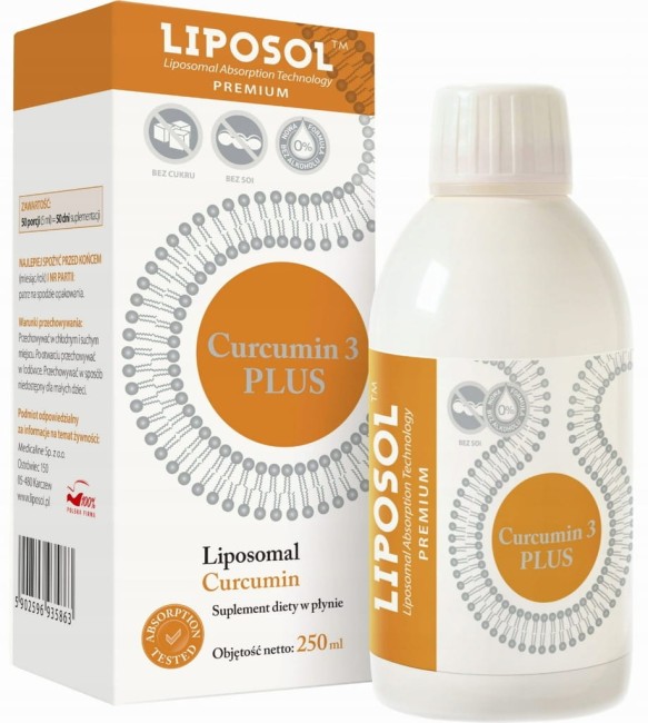 Przejdź do produktu LIPOSOL Curcumin C3 PLUS