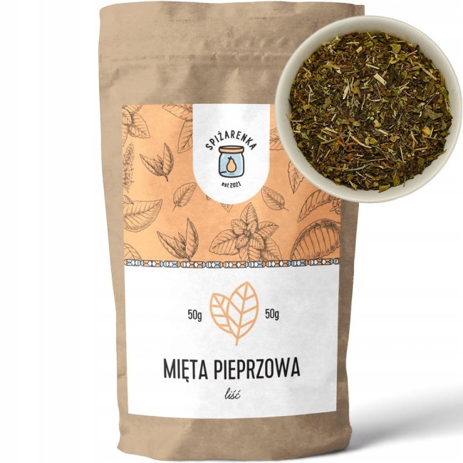 Przejdź do produktu Mięta pieprzowa liść 50g