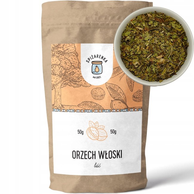 Przejdź do produktu Orzech włoski LIŚĆ 50g