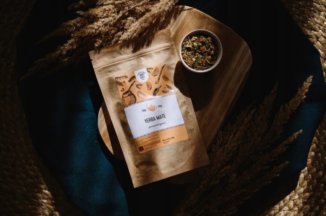 Przejdź do produktu HERBATA YERBA MATE pomarańczowa 250g