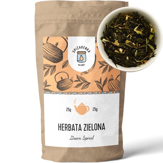 Przejdź do produktu HERBATA ZIELONA Sencha Cytrynowo-Imbirowa 25g