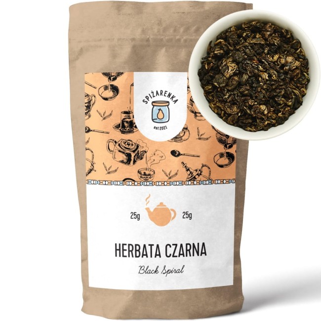 Przejdź do produktu HERBATA CZARNA Black Spiral 25g
