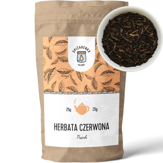 Przejdź do produktu HERBATA CZERWONA Puerh 25g