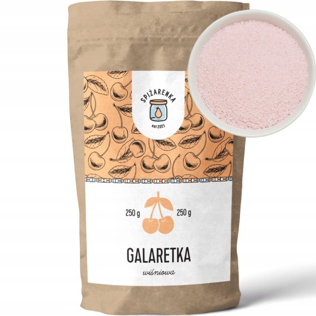 Przejdź do produktu Galaretka wiśniowa 250g