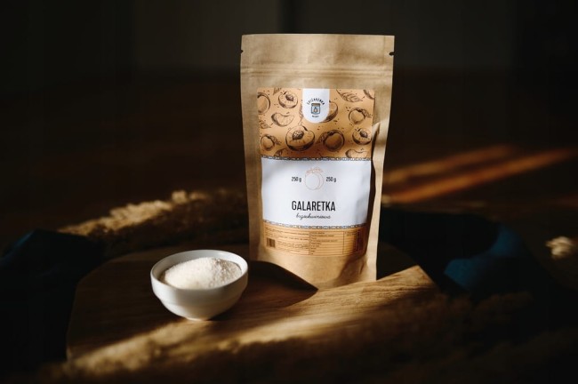 Przejdź do produktu Galaretka brzoskwiniowa 250g