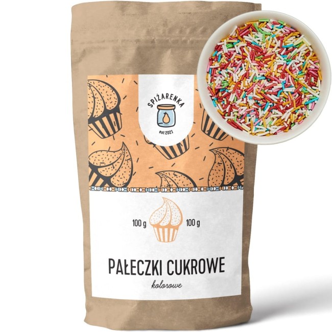 Przejdź do produktu Pałeczki kolorowe 100g