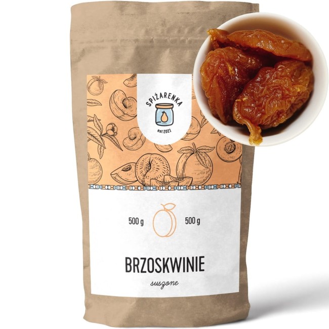 Przejdź do produktu Brzoskwinia suszona 500g