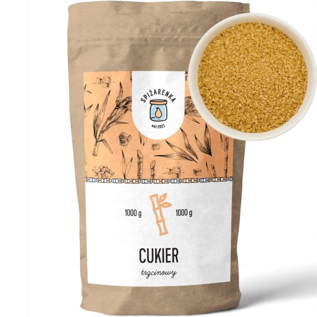 Przejdź do produktu Cukier trzcinowy 1000g