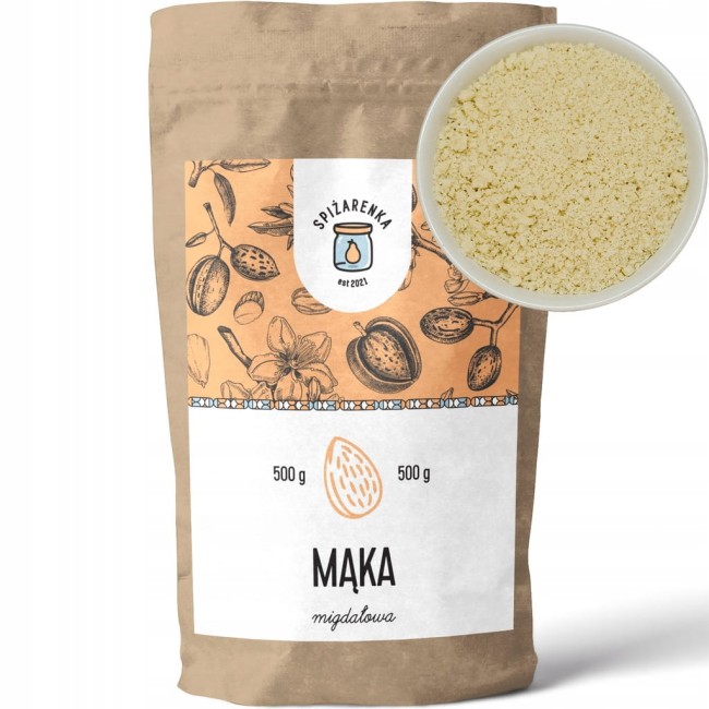 Przejdź do produktu Mąka migdałowa 500g Spiżarenka 2958