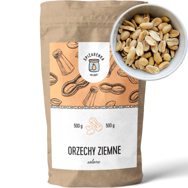 Przejdź do produktu Orzechy ziemne SOLONE 500g