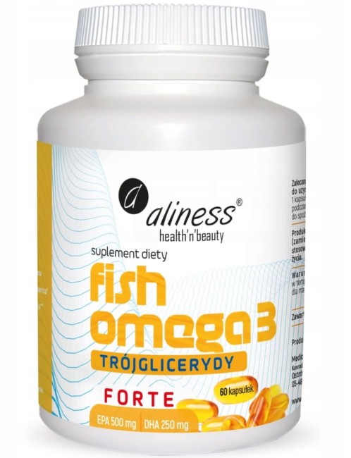 Przejdź do produktu Fish Omega 3 FORTE Aliness