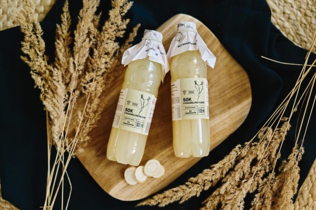 Przejdź do produktu Sok z kiszonej pietruszki 500ml