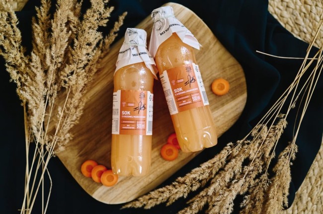 Przejdź do produktu Sok z kiszonej marchewki 500ml