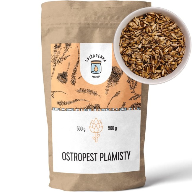 Przejdź do produktu Ostropest planisty ziarno 500g