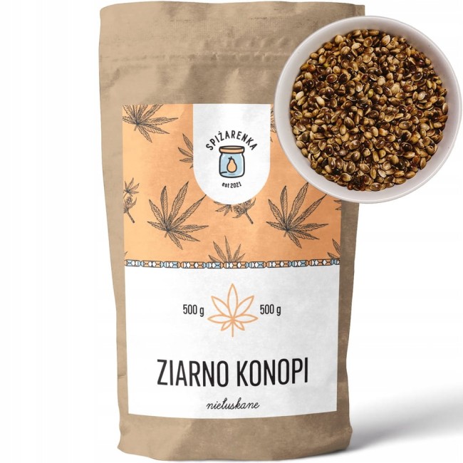 Przejdź do produktu Konopia ziarno 500g