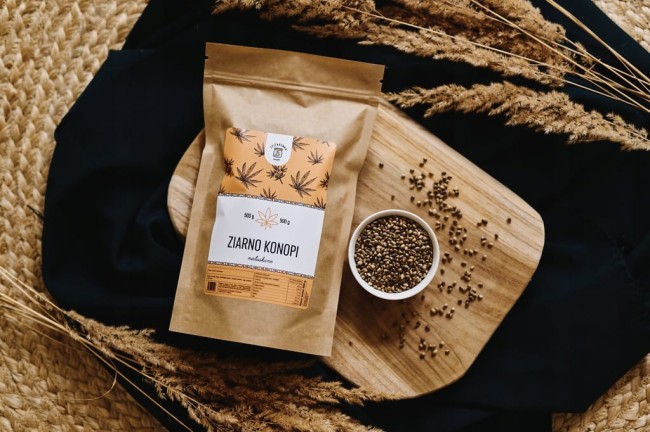 Przejdź do produktu Konopia ziarno 500g