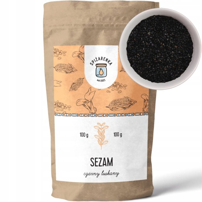 Przejdź do produktu Sezam czarny 100g
