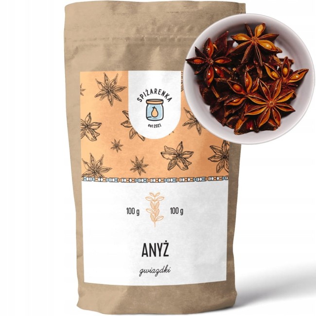 Przejdź do produktu Anyż gwiazdki 100g