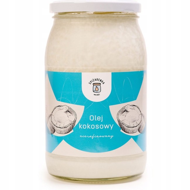 Przejdź do produktu Olej KOKOSOWY nierafinowany 900g 2774