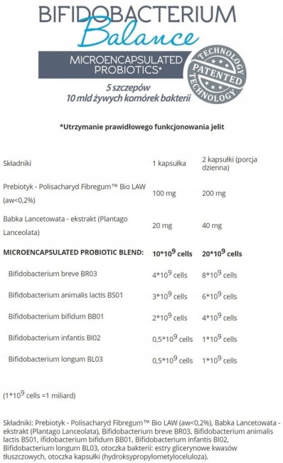 Przejdź do produktu Bifidobacterium ProbioBALANCE