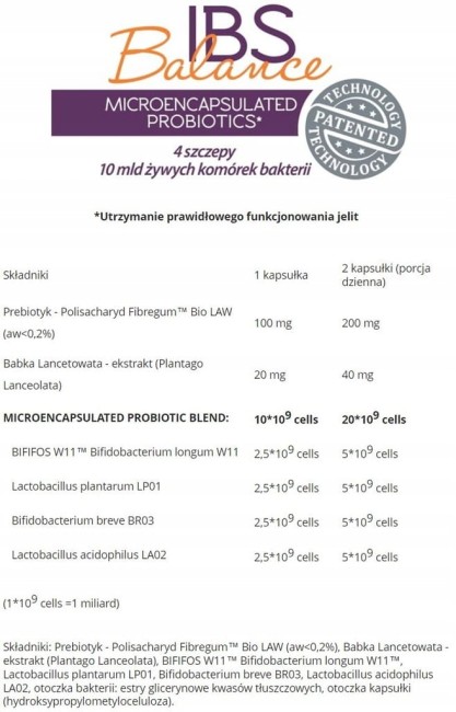 Przejdź do produktu IBS Balance ProbioBALANCE