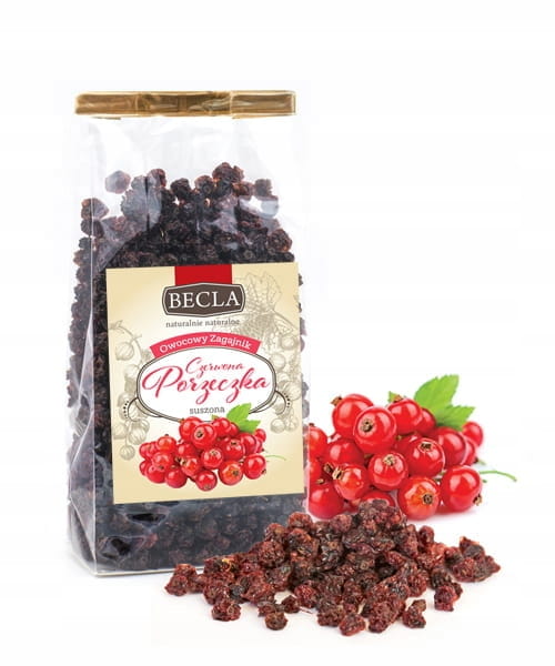 Przejdź do produktu Porzeczka czerwona 100g Becla