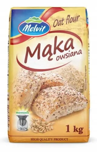 Przejdź do produktu Melvit mąka owsiana 1kg