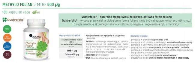 Przejdź do produktu MethyloFolian 600mcg Aliness