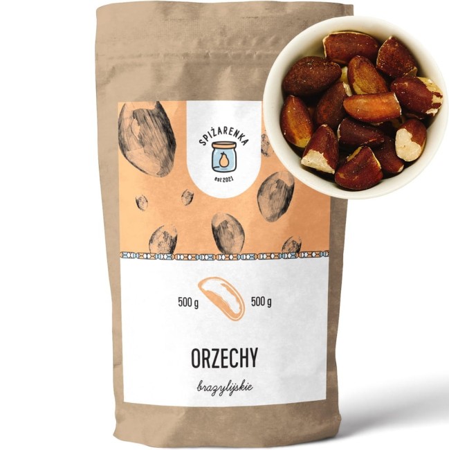 Przejdź do produktu Orzechy brazylijskie 500g