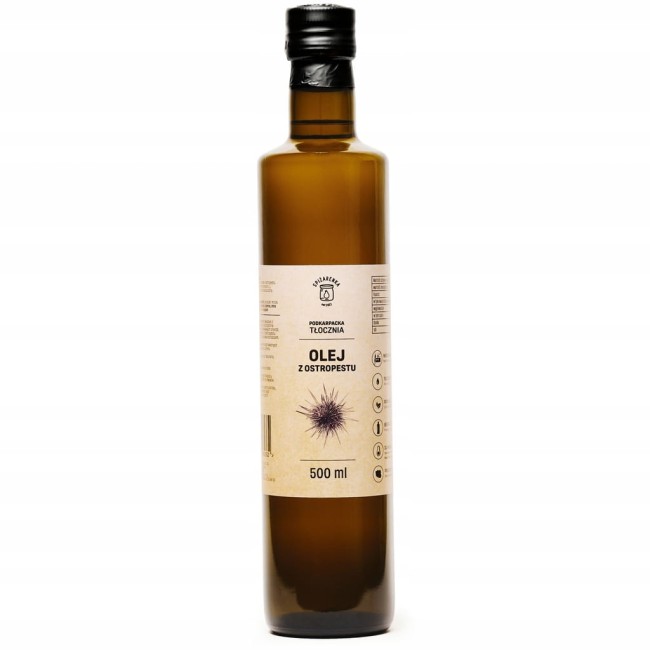 Przejdź do produktu Olej z OSTROPESTU zimnotłoczony 500ml