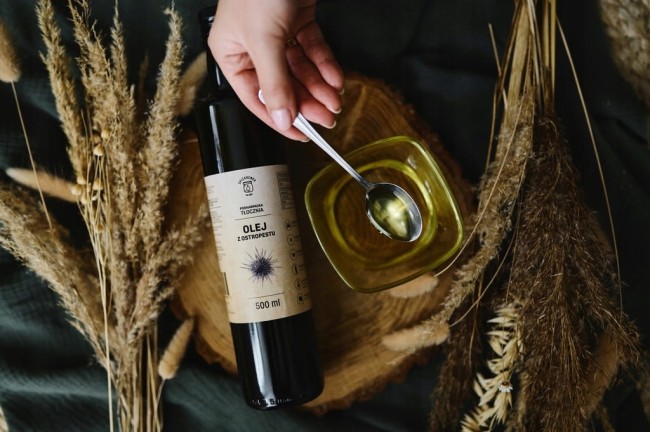 Przejdź do produktu Olej z OSTROPESTU zimnotłoczony 500ml