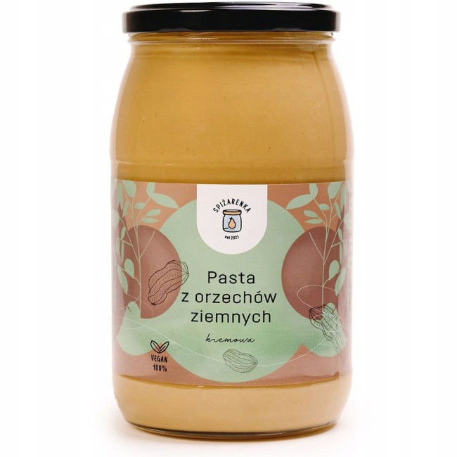 Przejdź do produktu Pasta z orzechów ZIEMNYCH arachidowych 900g