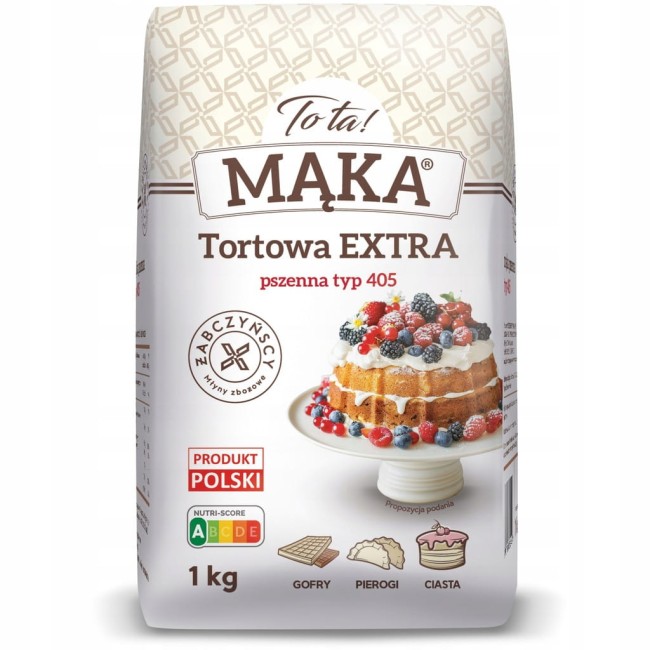 Przejdź do produktu Mąka EXTRA typ405 1kg ToTa!