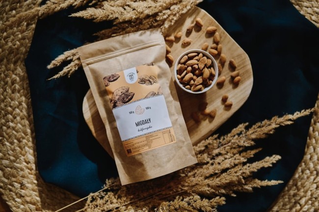 Przejdź do produktu Migdały kalifornijskie 500g