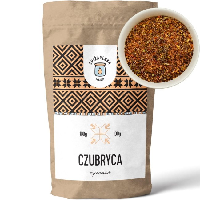 Przejdź do produktu Czubryca czerwona 100g