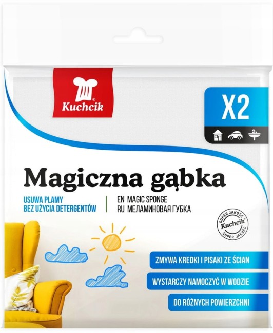 Przejdź do produktu Magiczna gąbka 2 szt.