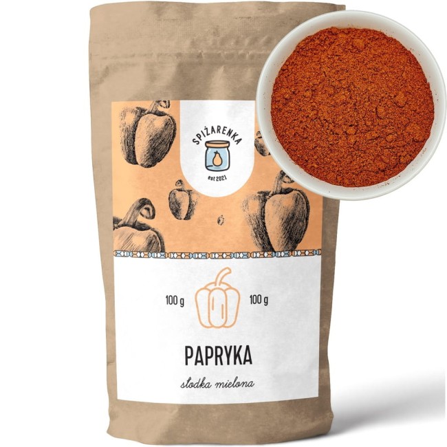 Przejdź do produktu Papryka słodka mielona 100g
