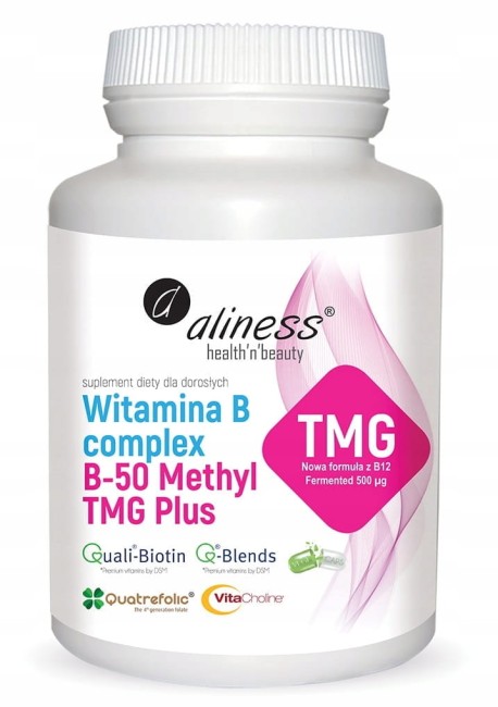 Przejdź do produktu Witamina B-50 Methyl Aliness