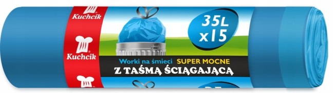 Przejdź do produktu Worki niebieskie 35Lx15szt.