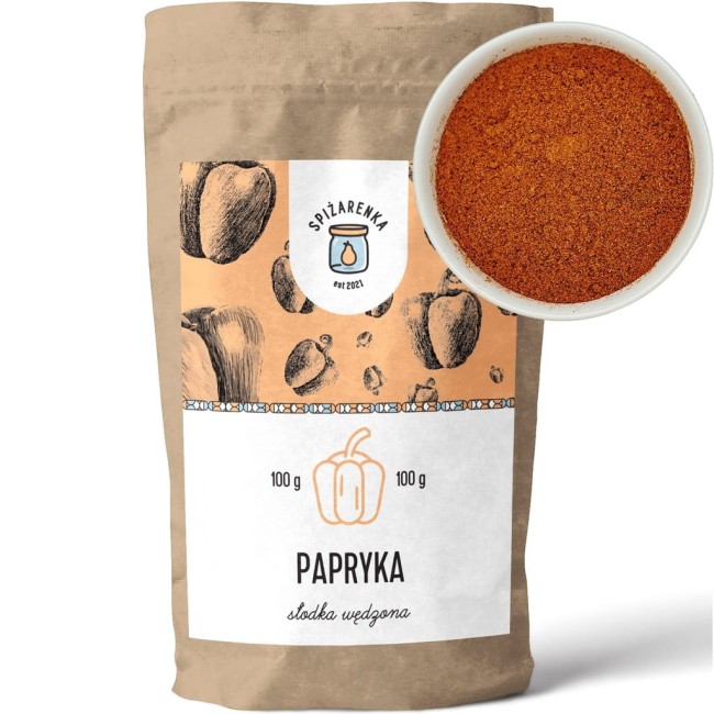 Przejdź do produktu Papryka słodka wędzona 100g