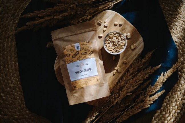 Przejdź do produktu Orzechy ziemne BEZ SOLI 500g