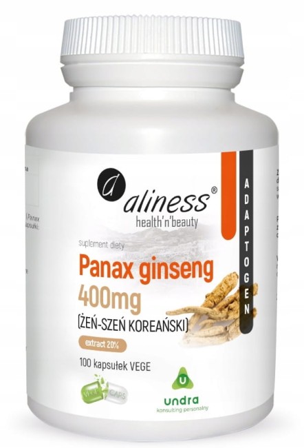 Przejdź do produktu Żeń-szeń koreański Aliness