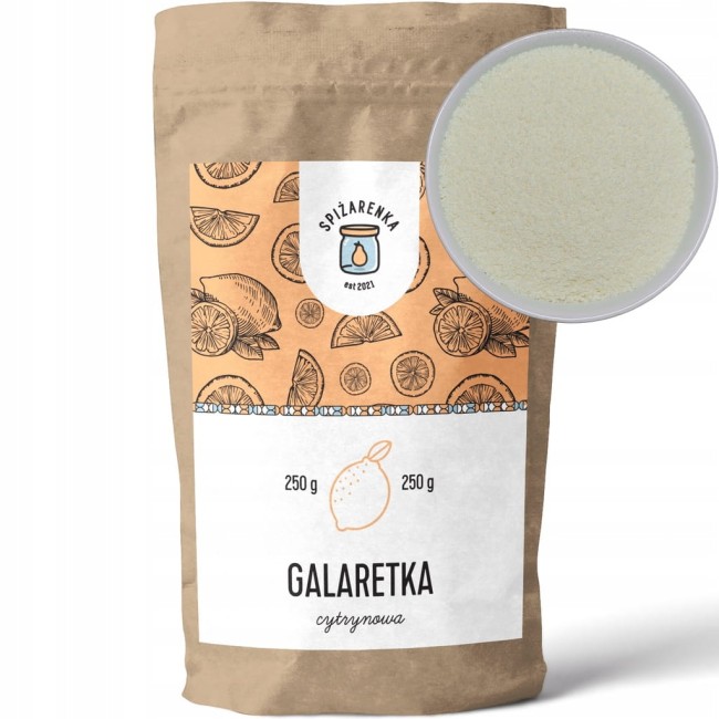 Przejdź do produktu Galaretka cytrynowa 250g