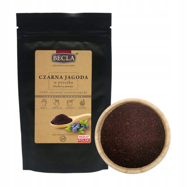 Przejdź do produktu Czarna jagoda w proszku 30g - BECLA 